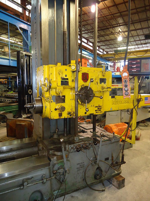 4" GIDDINGS & LEWIS ... HORIZONTAL BORING MILL